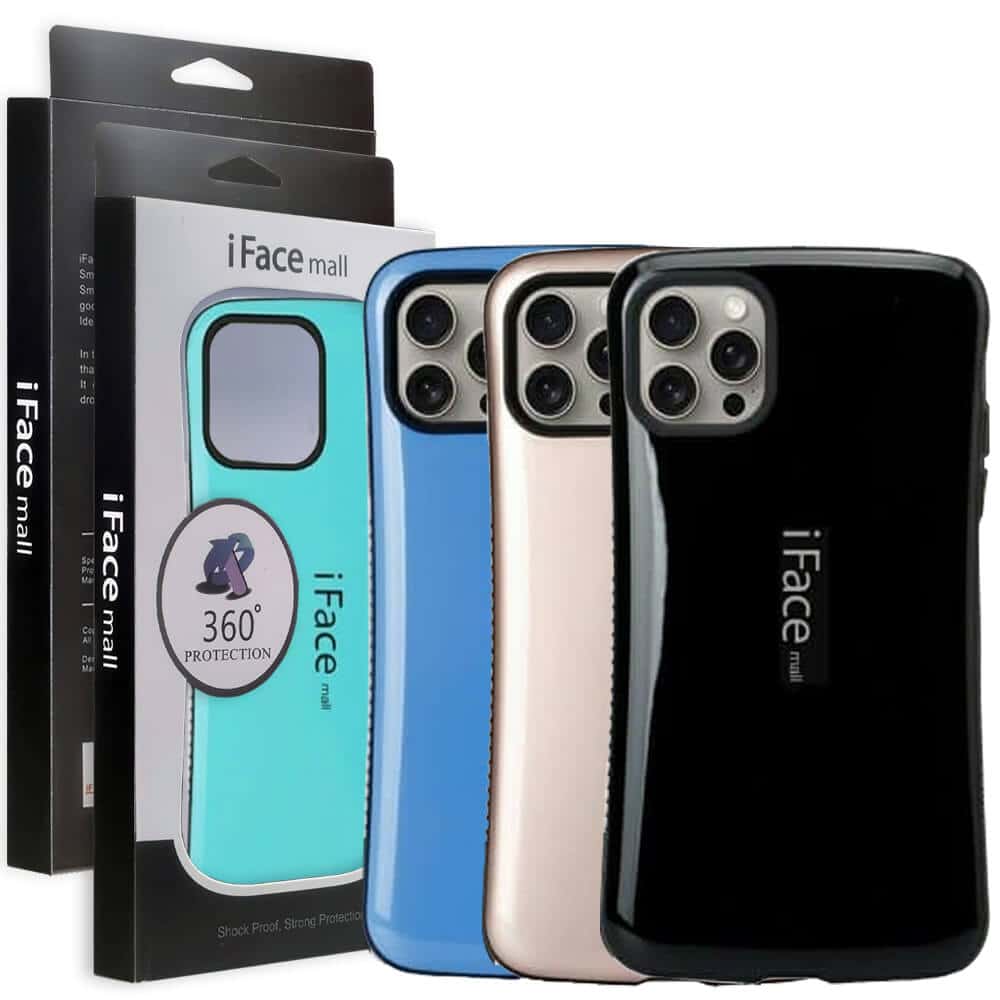 iFace Case For iPhone 15 /15Pro/15 Pro Max/15 Plus Slimming Drop Proof Shockproof Hard Silicone Back Cover