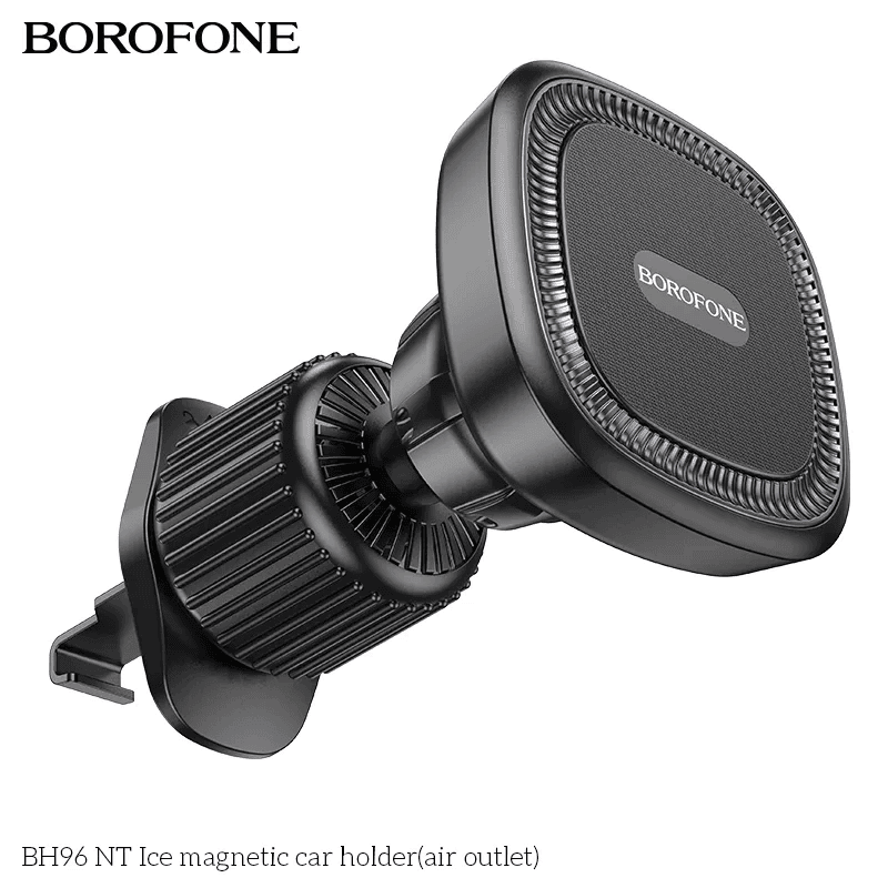 BOROFONE BH96 NT 360-degree Rotating Air Outlet Magnetic Air Vent Car Mobile Phone Holder for 4.5-7 inch iPhone Samsung Google Nokia Oppo Motorola