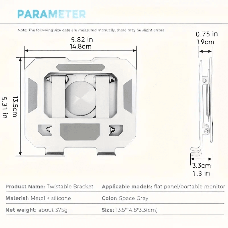 Adjustable Aluminum for 4-16 Inch Tablet Mount Alloy Metal Desk Mobile Phone Holder Stand For iPhone iPad Tablet Tab Notebook Desktop