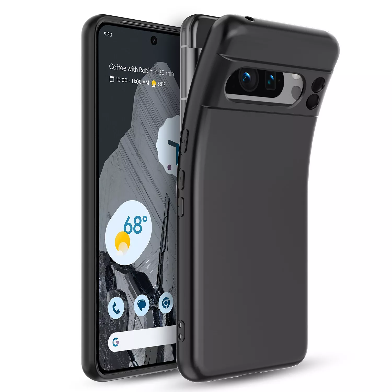 For Google Pixel 8/Pixel 8A /Pixel 8 Pro MagSafe Liquid Silicone Silky Soft Touch Full Protective Anti Scratch Cover with Microfiber Lining Back Case
