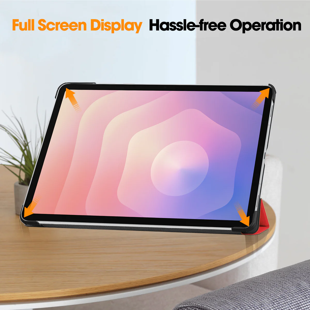 For Samsung Galaxy TAB S11 Folio Smart Leather Magnetic Stand Case Cover