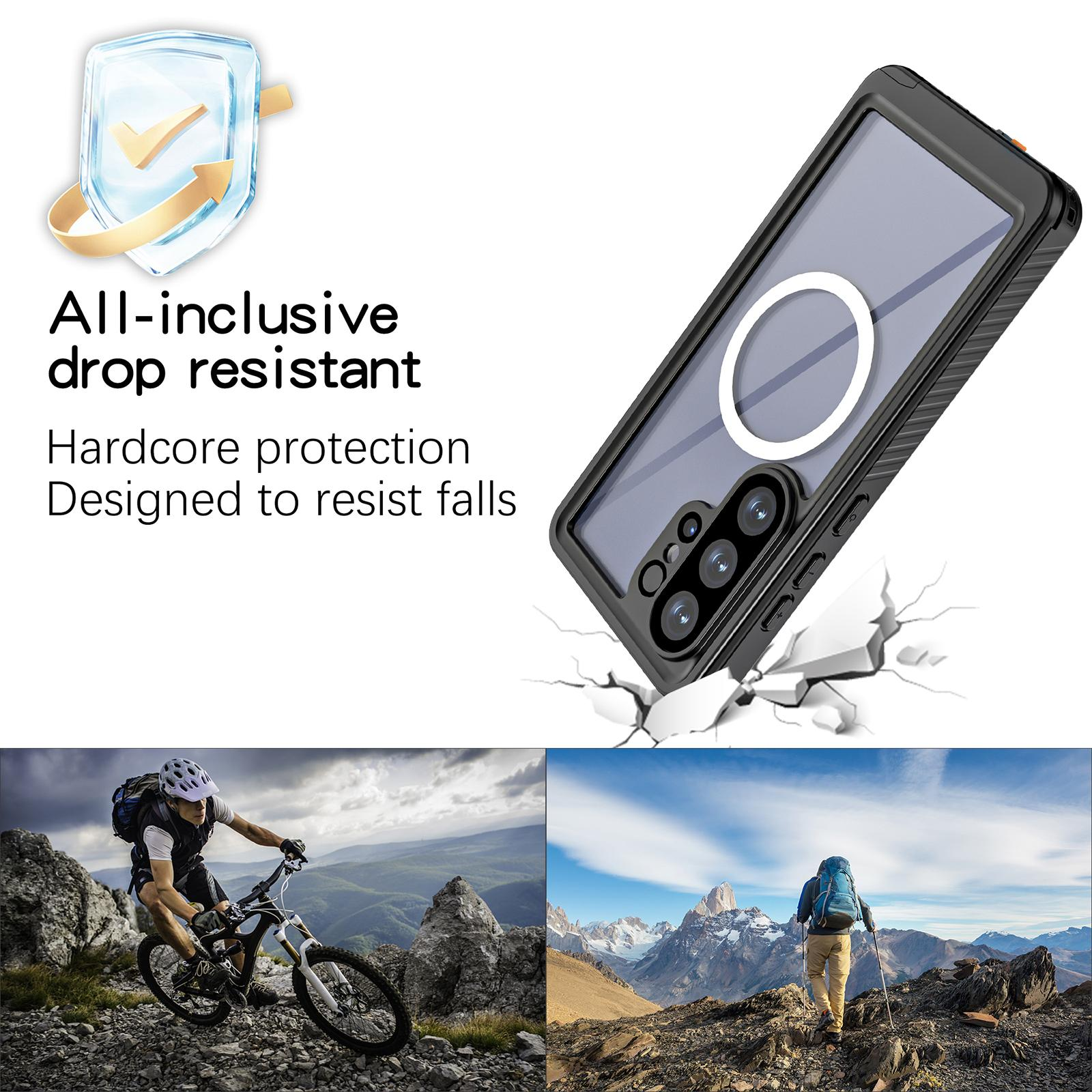 For Samsung Galaxy S26/S26+Plus/S26 Ultra Redpepper MagSafe Waterproof Case Built-in Screen & Camera Lens Protector Heavy Duty Tough Armor Cover