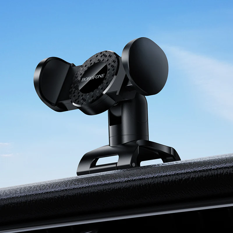 Borofone BH142 360 Degree Rotating For Curved Dashboard Surface Car Mount Mobile Phone Holder For Dashboard Stable Grip Universal Fit