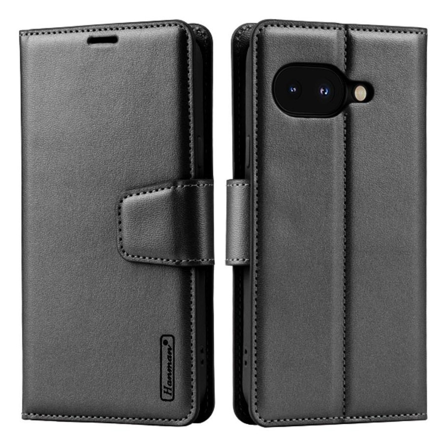 For Google Pixel 10a/10/10 Pro | Pixel 10 Pro XL | Pixel 10 Pro Fold Hanman Wallet Case Flip Leather Card Slots Magnetic Stand Cover