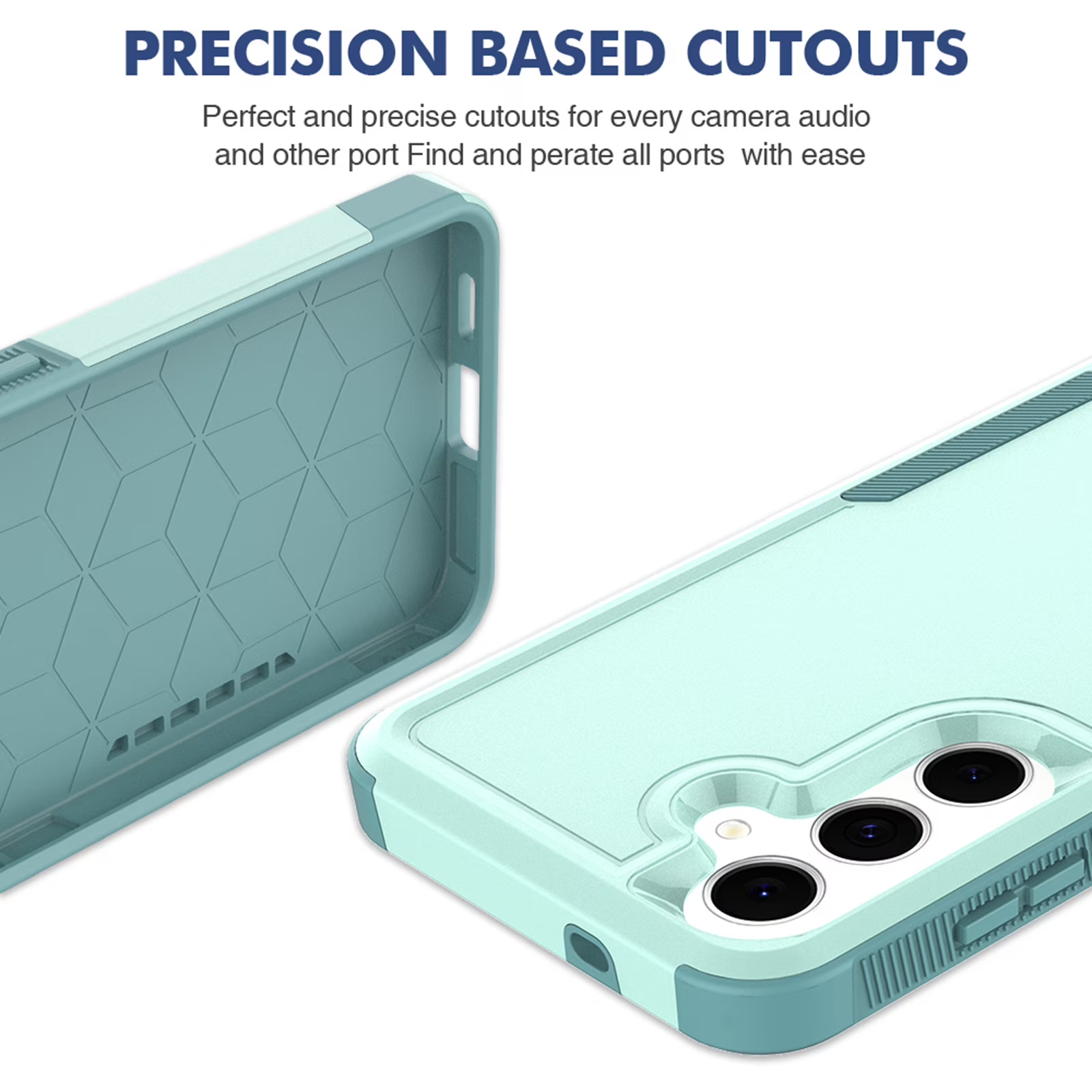 For Samsung Galaxy A05S A15/A16/A17/A25/A26 A35 A55 A57 5G 3in1 Case Drop Resistant Defender Tradies Heavy Duty Rugged Shockproof Cover