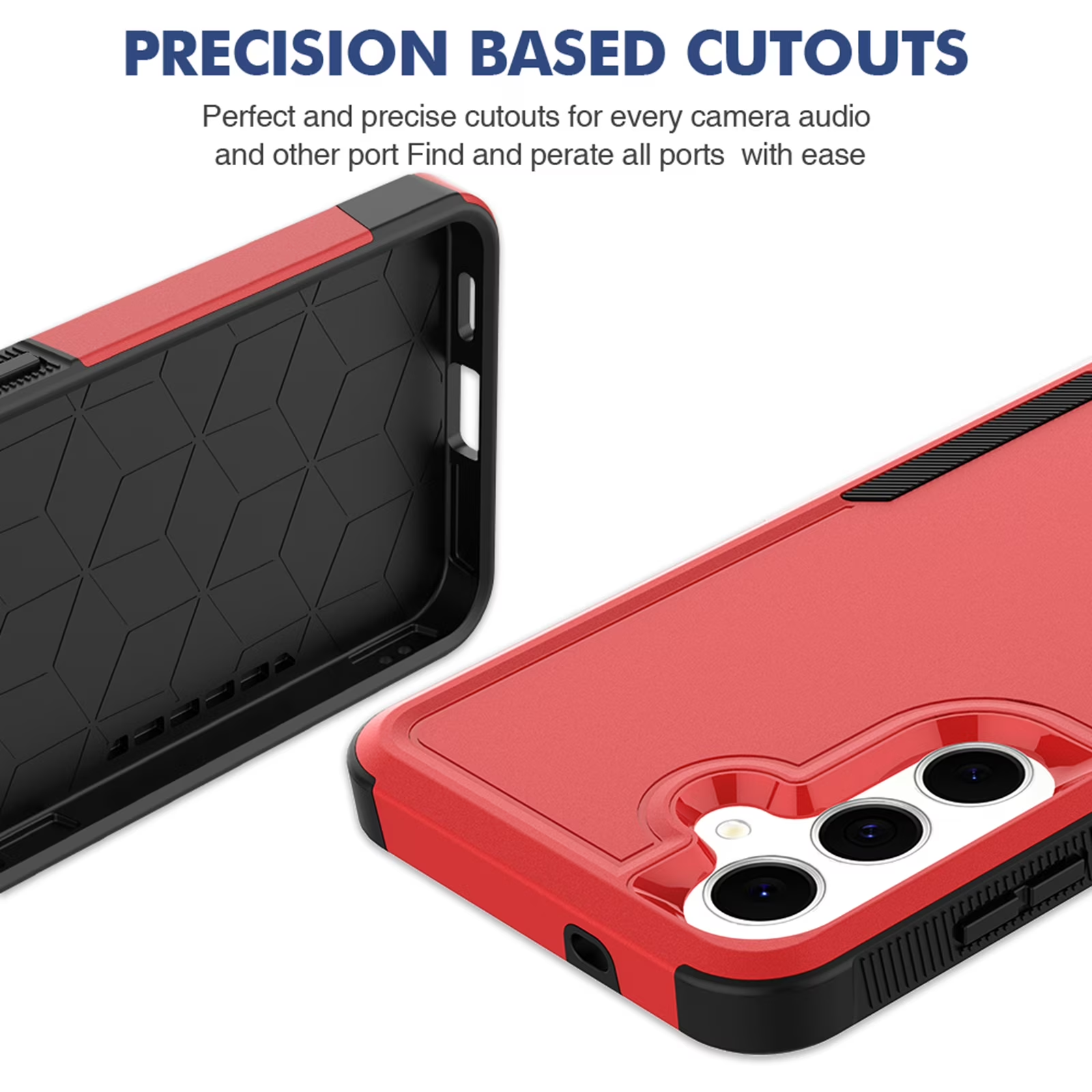 For Samsung Galaxy A05S A15/A16/A17/A25/A26 A35 A55 A57 5G 3in1 Case Drop Resistant Defender Tradies Heavy Duty Rugged Shockproof Cover