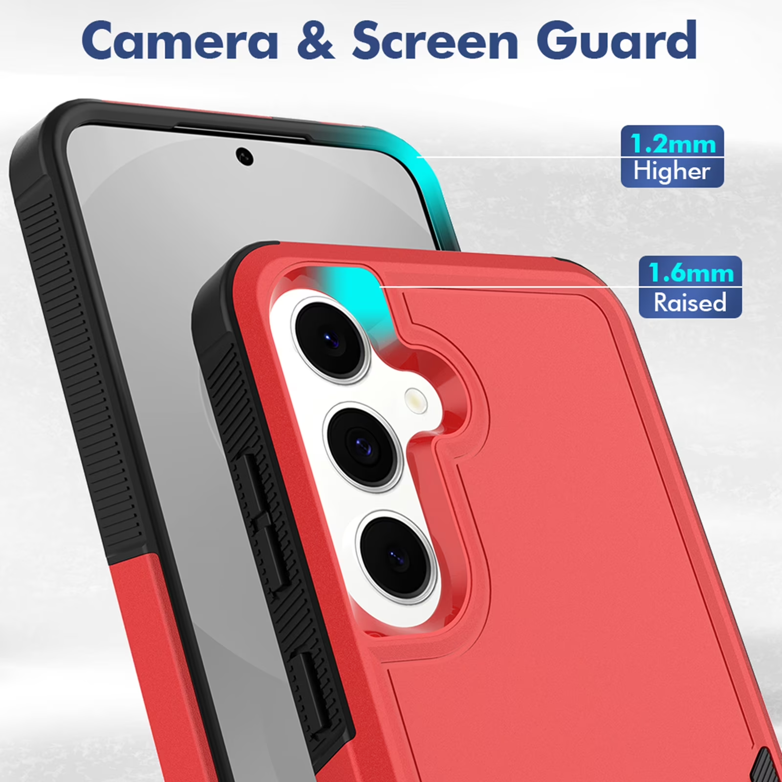 For Samsung Galaxy A05S A15/A16/A17/A25/A26 A35 A55 A57 5G 3in1 Case Drop Resistant Defender Tradies Heavy Duty Rugged Shockproof Cover