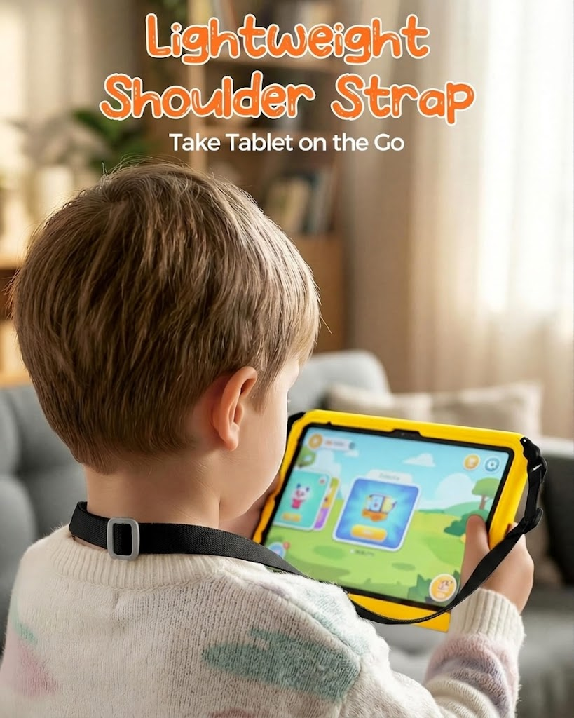 For Apple iPad 10th Gen 10.9 inch 2022/ 11th Gen (A16) 2025 Military Grade Rotating Case TPU Shockproof Multi-Layer Protective Kickstand Cover (Yellow)