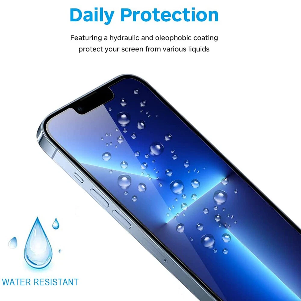 [2 Pack] For Apple iPhone 18 17 Pro Max Air SupRShield Tempered Glass Screen Protector Film Guard (Clear)