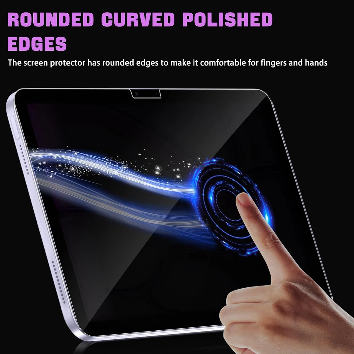 [2 Pack ] For Apple iPad A16 11th 10th 9th Gen Air M4 13 11 Privacy Tempered Glass LCD Screen Protector Film Guard