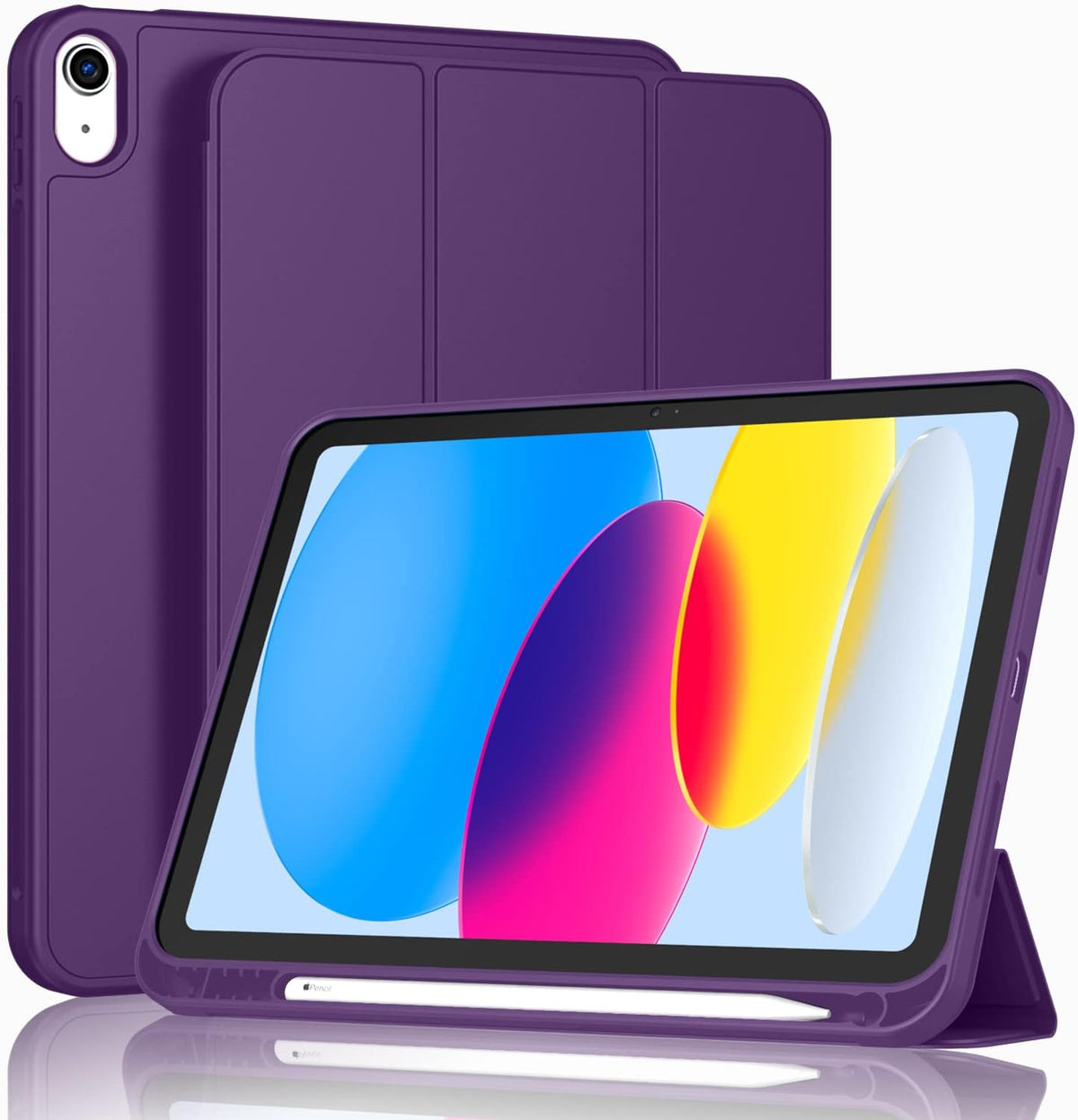 For Apple iPad 11 A16 /10th Gen 10.9 2022 Folio Smart Leather Shockproof Magnetic Stand Case Cover