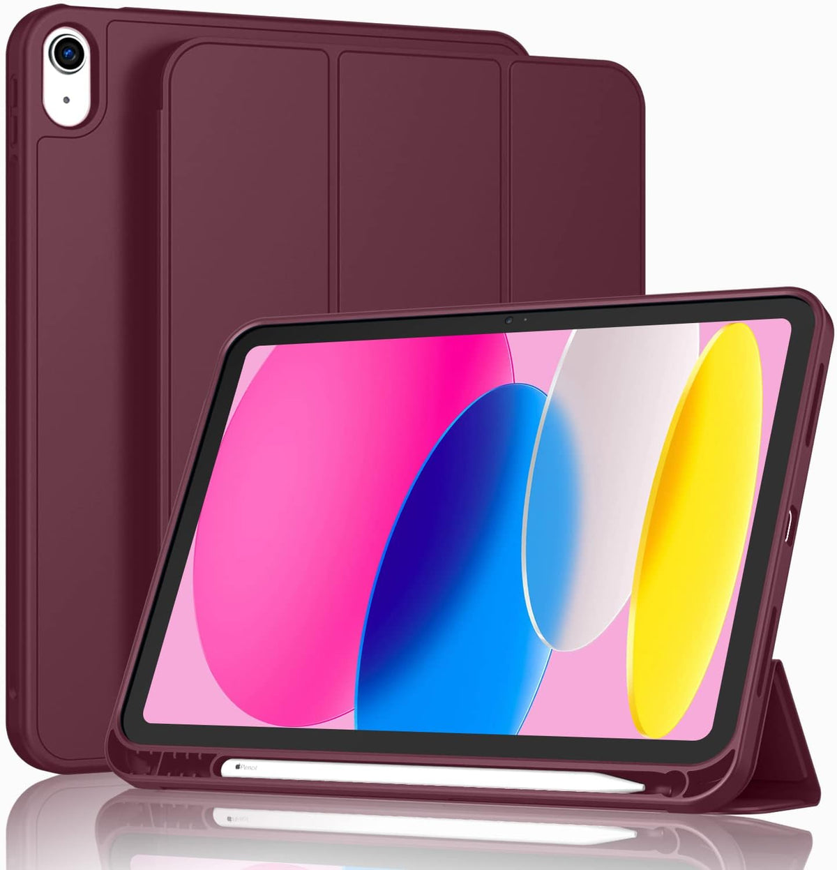 For Apple iPad 11 A16 /10th Gen 10.9 2022 Folio Smart Leather Shockproof Magnetic Stand Case Cover