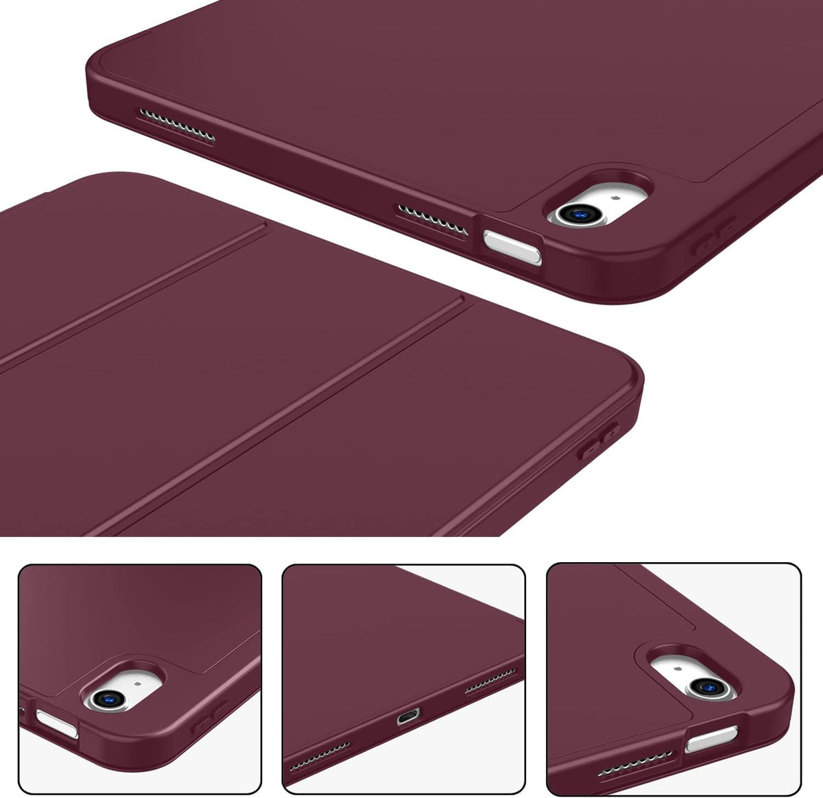 For Apple iPad 11 A16 /10th Gen 10.9 2022 Folio Smart Leather Shockproof Magnetic Stand Case Cover