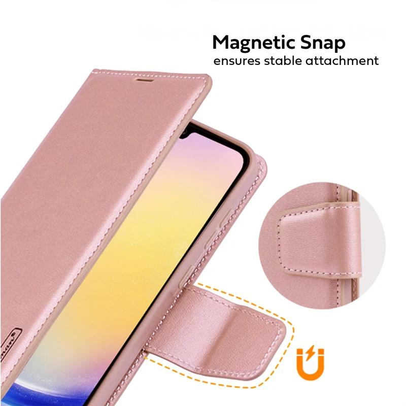 Hanman For Samsung Galaxy S26 S26 Ultra Plus FE Wallet Leather Flip Shockproof Cover