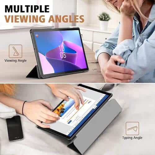 Lenovo TAB M10 (3rd Gen) 10.1 Inch TB328FU TB328XU Folio Smart Cover Flip Magnetic Leather Case