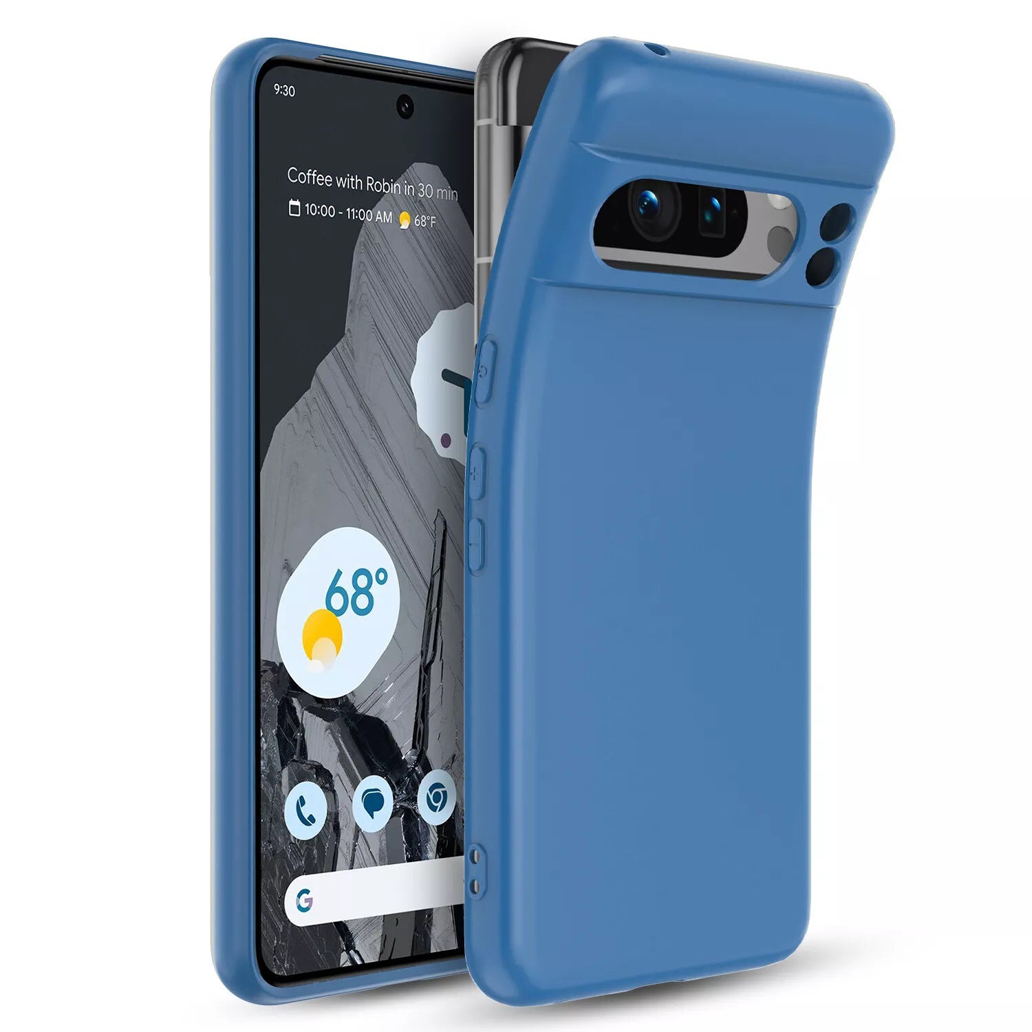 For Google Pixel 8/Pixel 8A /Pixel 8 Pro MagSafe Liquid Silicone Silky Soft Touch Full Protective Anti Scratch Cover with Microfiber Lining Back Case