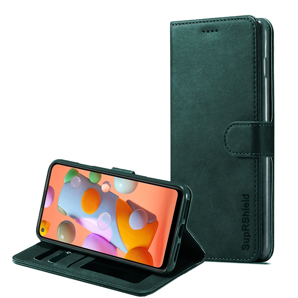 For Samsung Galaxy A11 Wallet Case Flip Leather Card Slots Cover