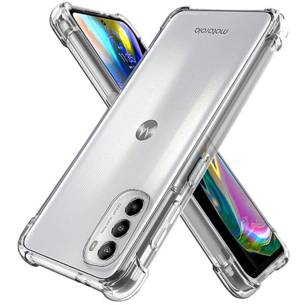 Motorola Moto G82 5G Clear Case Shockproof Heavy Duty Gel Air Cushion Cover