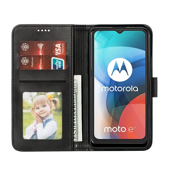 For Motorola Moto G85 5G SupRShield Wallet Leather Card Holder Flip Shockproof Magnetic Case Cover