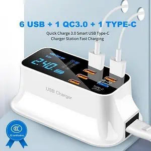 Multi 8 Ports Usb Charger