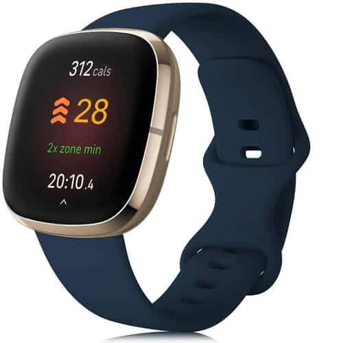 Fitbit Sense Band Silicone Strap Adjustable Wristband Replacement Sports Bands For Men /Women