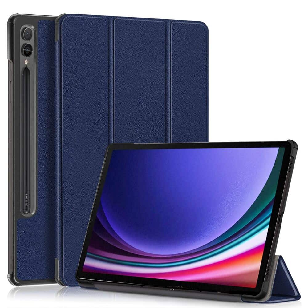 For Samsung Galaxy Tab S9 /S9+ Plus Folio Smart Leather Magnetic Stand Case Cover