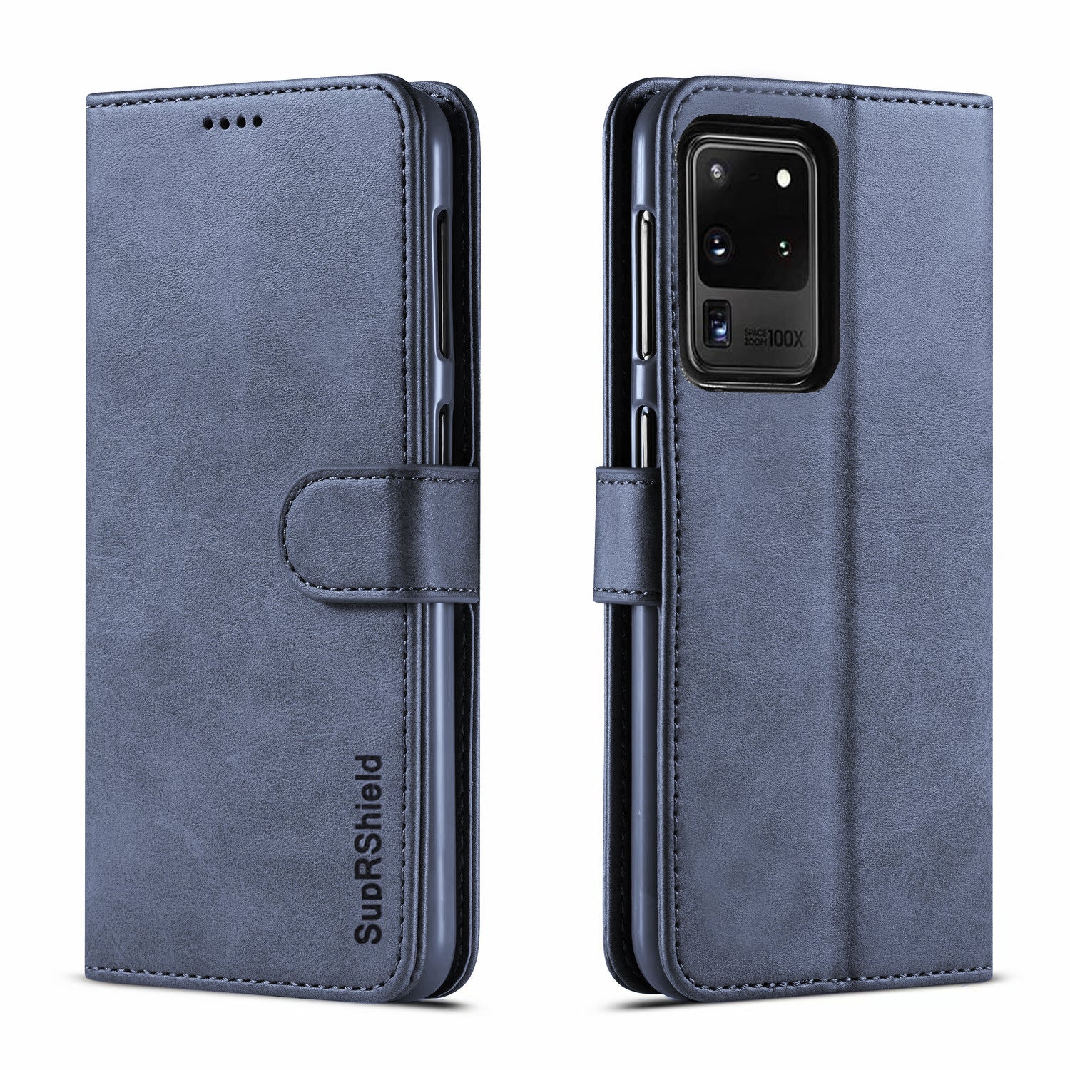 For Samsung Galaxy S20 | S20 FE | S20+ /S20 Plus | S20 Ultra SupRShield Wallet Leather Flip Stand Magnetic Case Cover