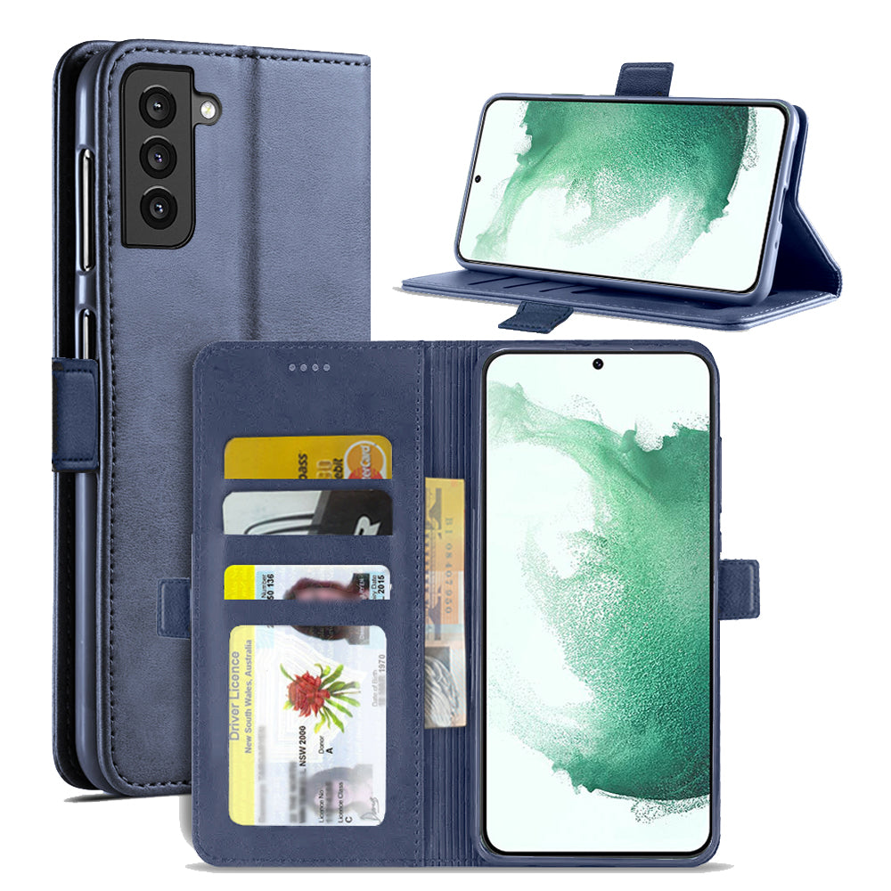 For Samsung Galaxy S22 | S22+ /S22 Plus | S22 Ultra SupRShield Wallet Leather Card Holder Flip Protective Shockproof Magnetic Case Cover