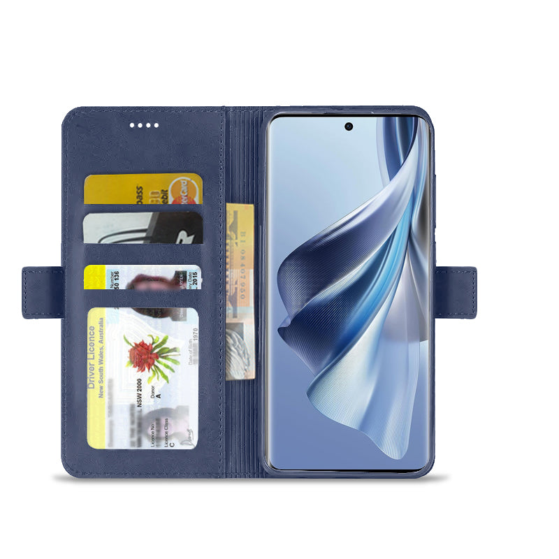 For Oppo Reno 10 5G SupRShield Wallet Leather Flip Stand Magnetic Case Cover