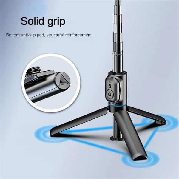 New Selfie Stick Tripod, Detachable Phone Bracket Monopod with Wireless Bluetooth Remote