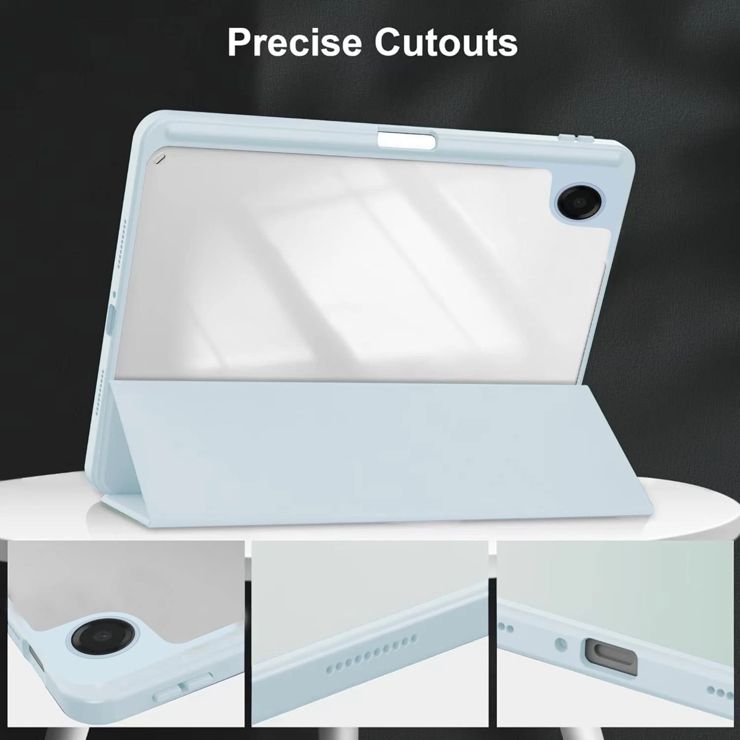 For Samsung Galaxy Tab A11+ Plus SM-X230/TAB A9+ Plus X210 Folio Smart Leather Magnetic Stand Case Cover