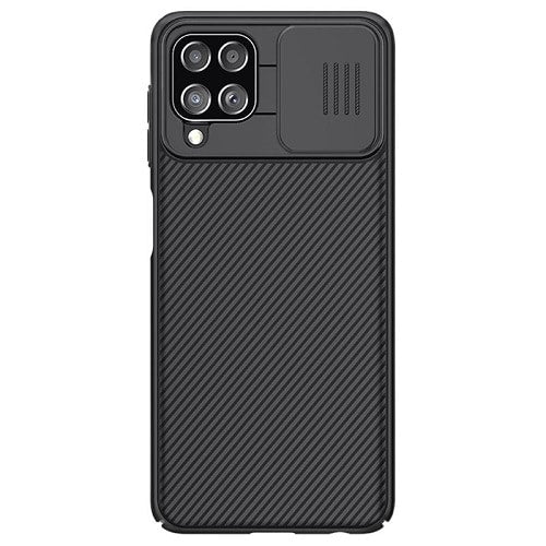 Nillkin Samsung Galaxy A22 4G Case, CamShield Series Slim Stylish Protective Case with Slide Camera Cover - Black