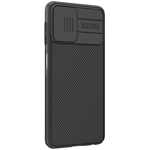 Nillkin Samsung Galaxy A22 4G Case, CamShield Series Slim Stylish Protective Case with Slide Camera Cover - Black