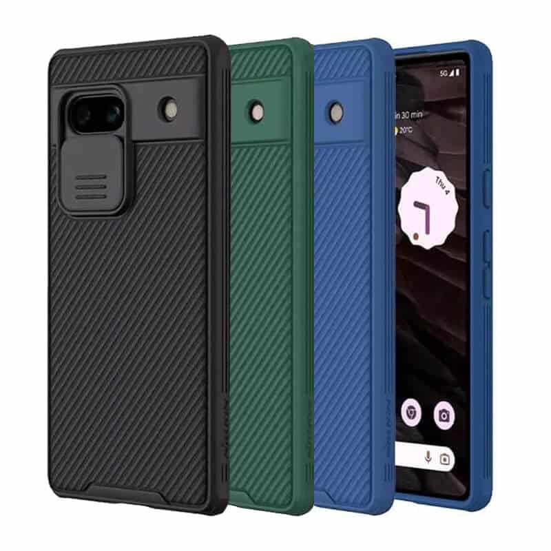 Nillkin For Google Pixel 7 7A 7 Pro CamShield Series Shockproof Heavy Duty Protective Case With Slide Camera Cover