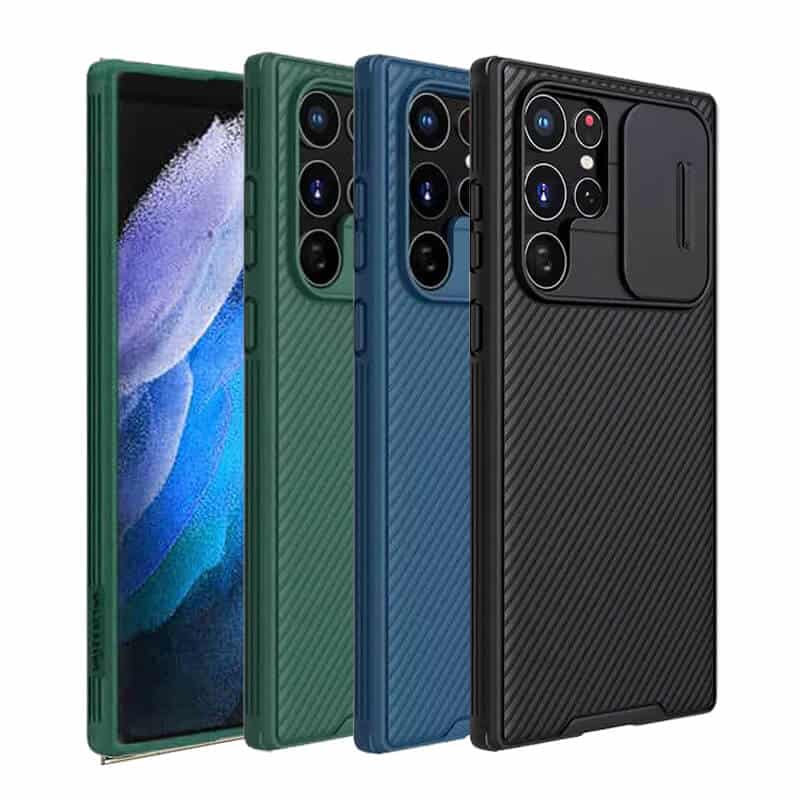 Nillkin For Samsung Galaxy S23 S23+ S23 Plus S23 Ultra Case, CamShield Series Slim Stylish Protective Case with Slide Camera Cover