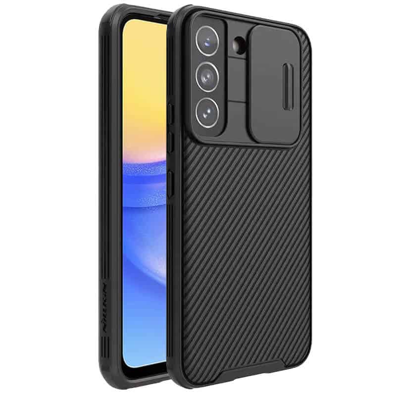 Nillkin Samsung Galaxy A15 5G Case, CamShield Series Slim Stylish Protective Case with Slide Camera Cover - Black