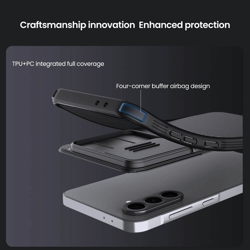Nillkin Samsung Galaxy A16A36A56 5G Case, CamShield Series Slim Stylish Protective Case with Slide Camera Cover