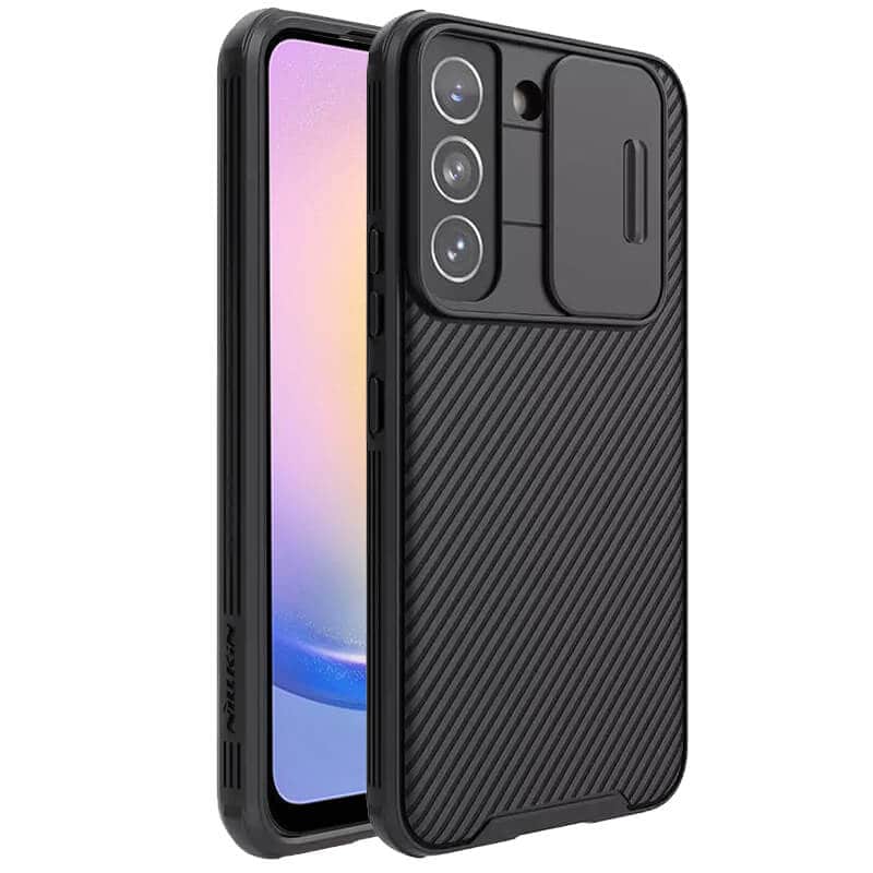 Nillkin Samsung Galaxy A25 5G Case, CamShield Series Slim Stylish Protective Case with Slide Camera Cover - Black