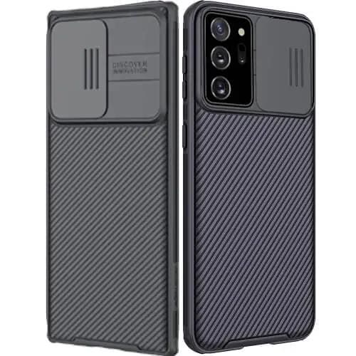 Nillkin For Samsung Galaxy Note 20 | Note 20 Ultra Case, CamShield Series Slim Stylish Protective Case With Slide Camera Cover (Black)