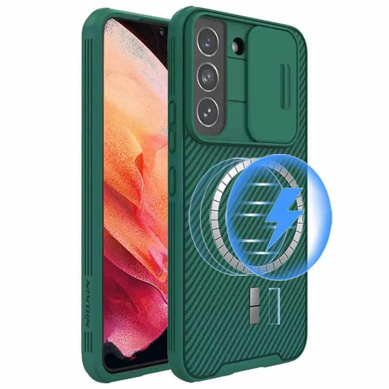 For Samsung Galaxy S23 | S23+ /S23 Plus | S23 Ultra [Support Magsafe Charger] Nillkin CamShield With Camera Protection Slim Magnetic Shockproof Heavy Duty Cover