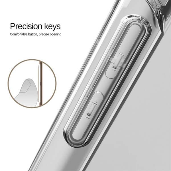 Nokia G11 Plus Clear Case Shockproof Tough Gel Clear Transparent Air Cushion Cover (Transparent)