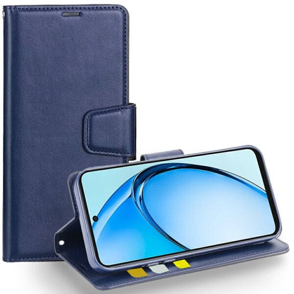 Oppo A60 4G Hanman Wallet Leather Shockproof Case