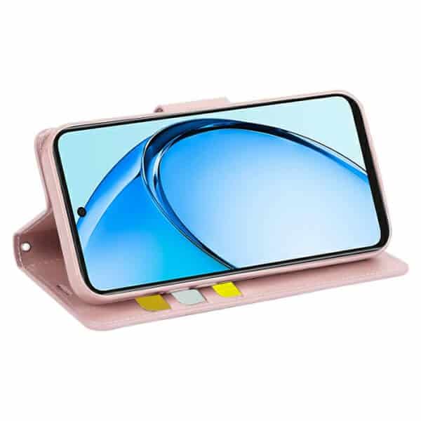 Oppo A60 4G Hanman Wallet Leather Shockproof Case