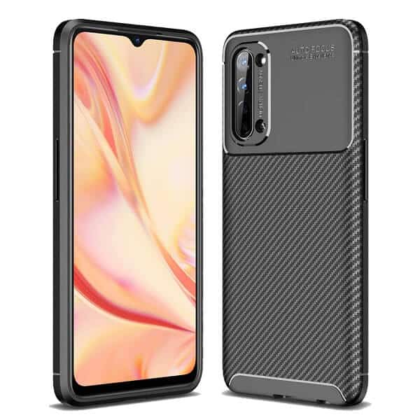 Oppo Find X2 Lite Shockproof Case Heavy Duty Rugged Anti Knock Cover (Black)