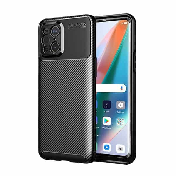 Oppo Find X3 Pro Case Shockproof Heavy Duty Rugged Anti Knock Back Cover (Black)
