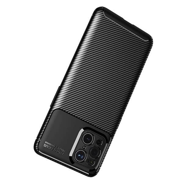 Oppo Find X3 Pro Case Shockproof Heavy Duty Rugged Anti Knock Back Cover (Black)