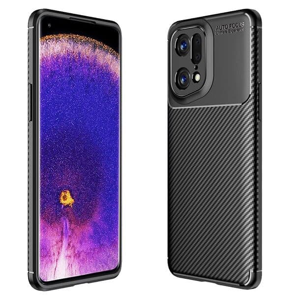 Oppo Find X5 5G Case Shockproof Heavy Duty Rugged Anti Knock Back Cover (Black)