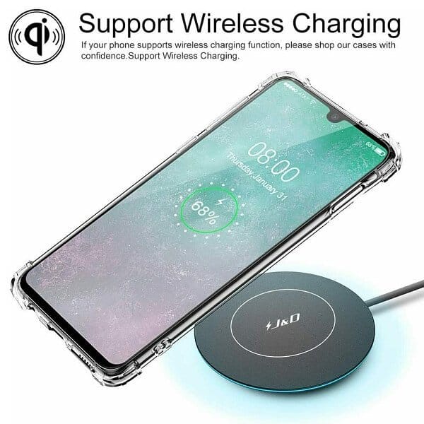 Oppo Reno4 Z 5G Clear Case Shockproof Tough Transparent Anti Knock Air Cushion Heavy Duty Cover
