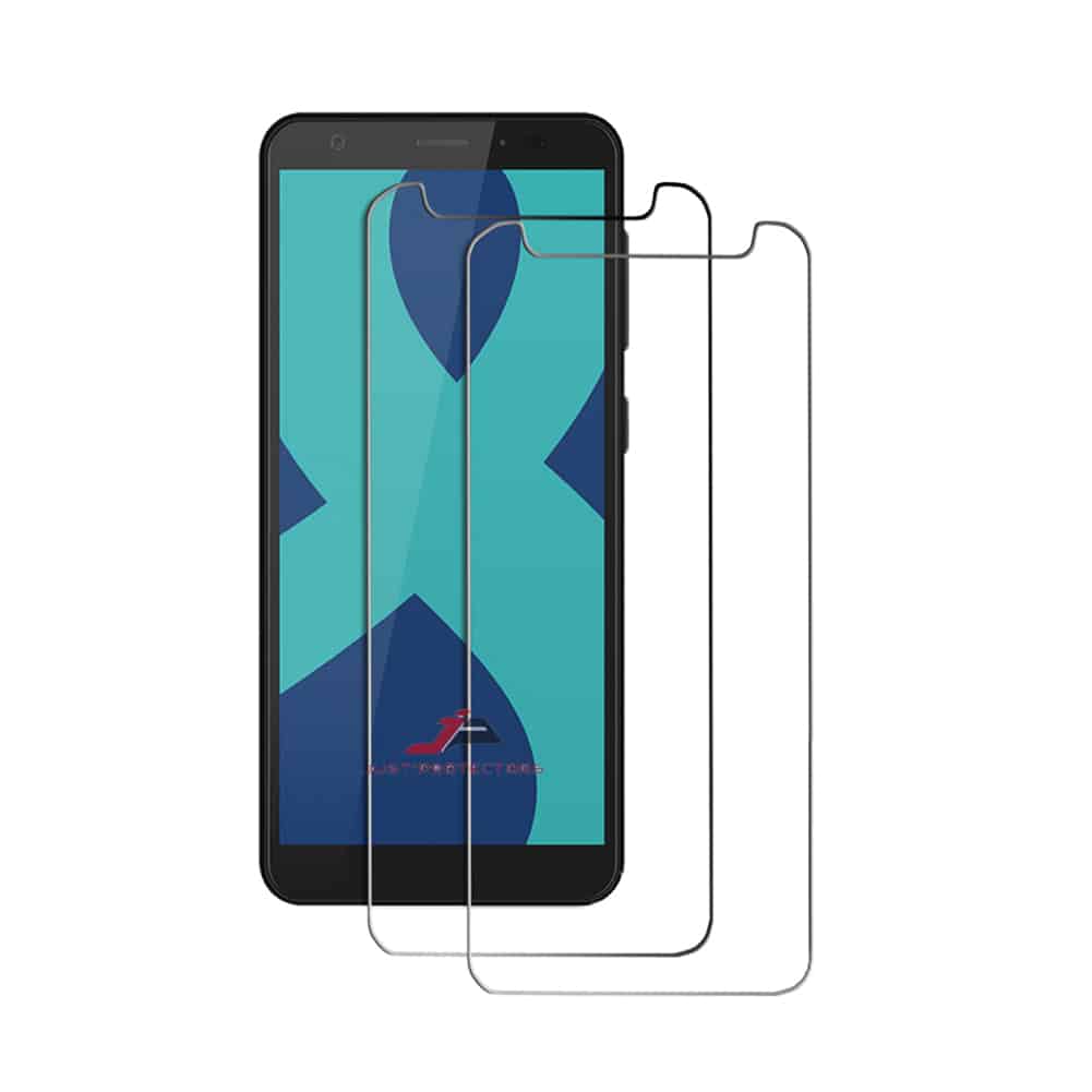[2 Pack ] Optus X Power 2 Tempered Glass LCD Screen Protector Film Guard