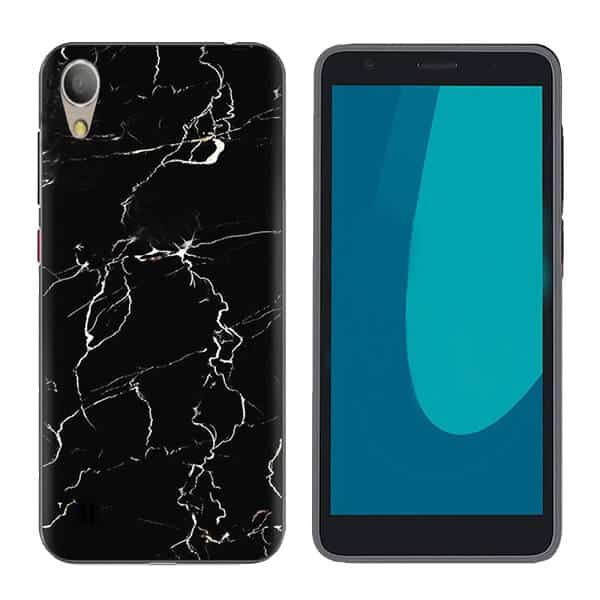 Optus X Start 3 Fancy Soft Gel Flexible Protective Stylish Case Cover